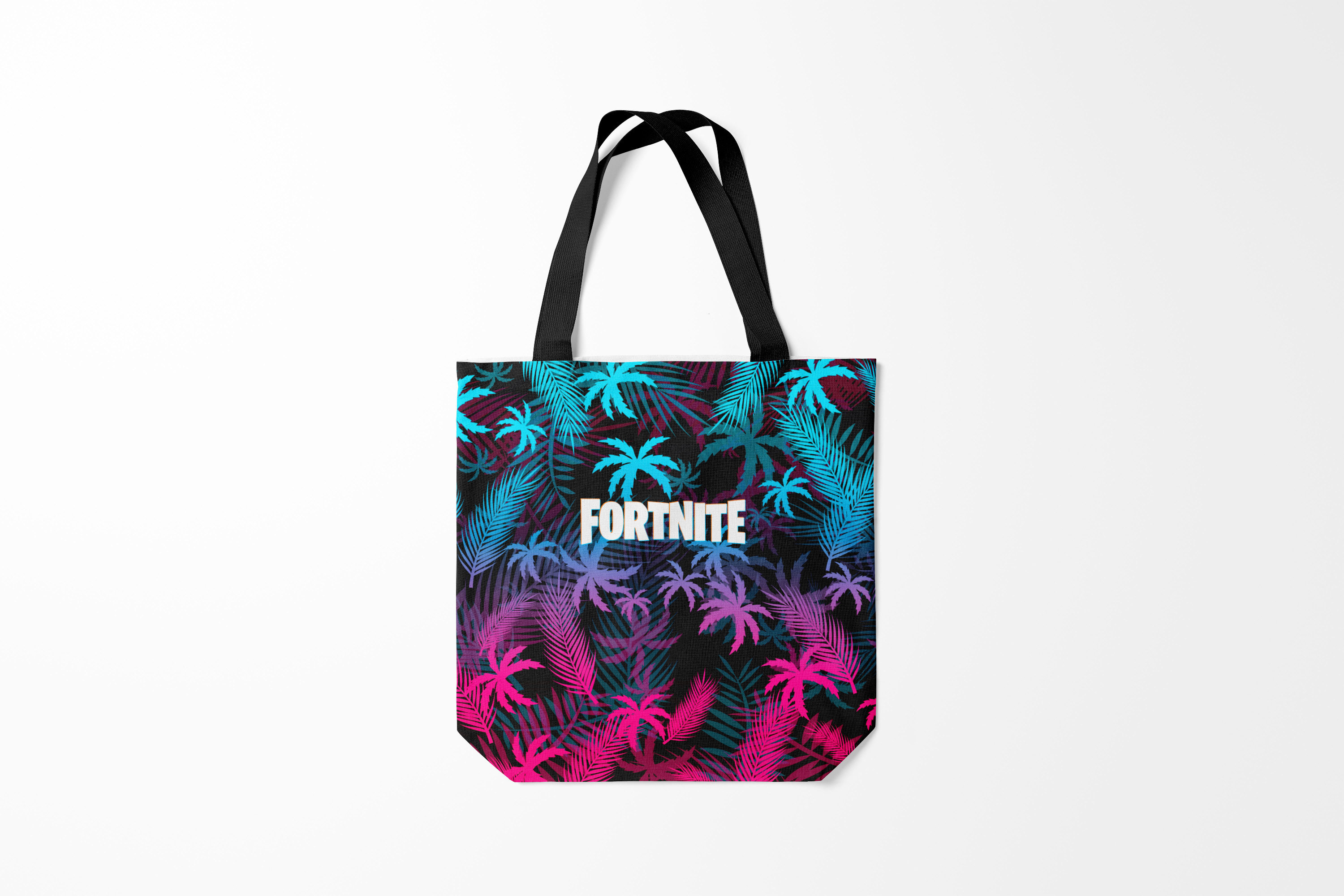 

Сумка шoппер унисекс Burnettie Fortnite, черный, Fortnite