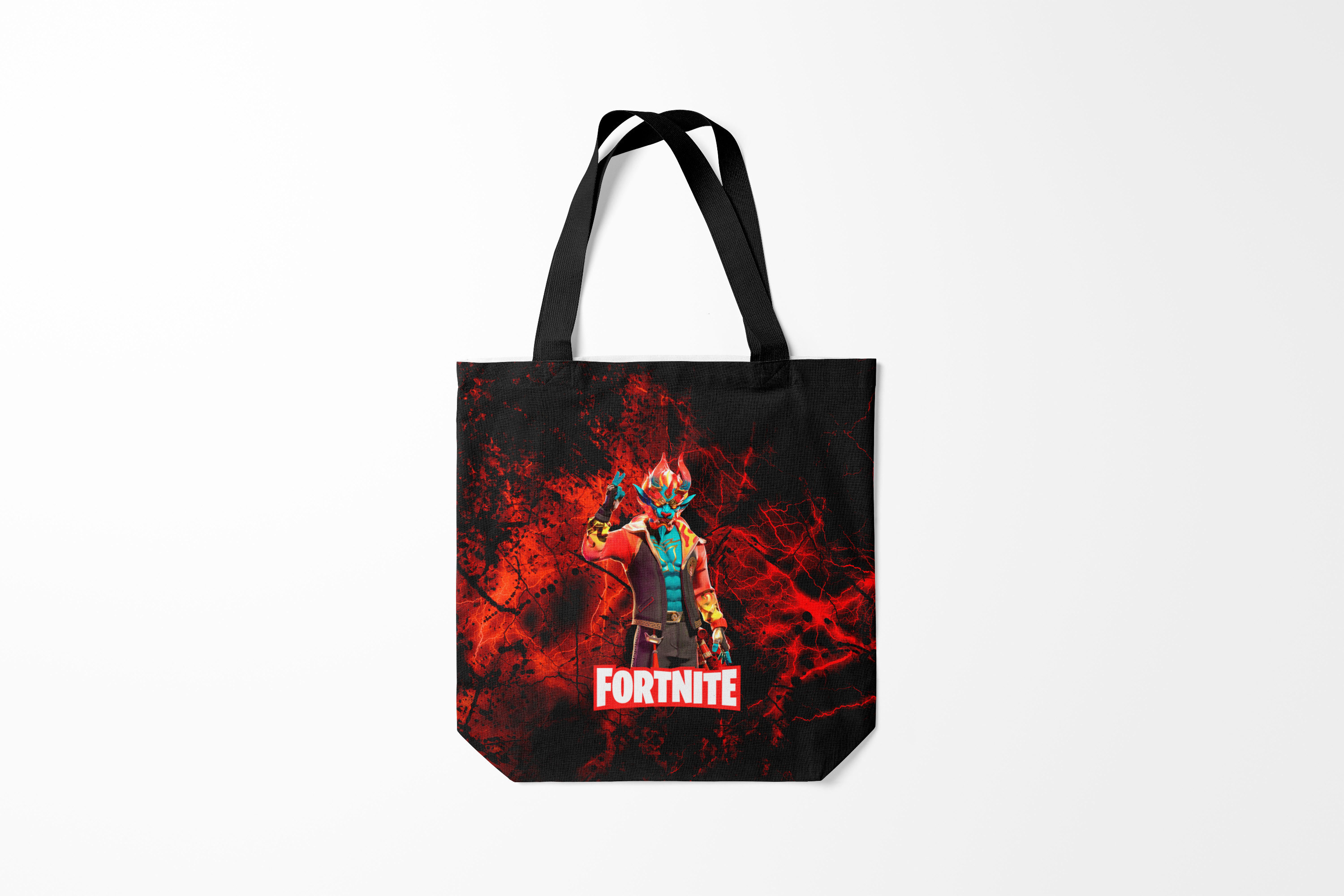 

Сумка шoппер унисекс Burnettie Fortnite, черный, Fortnite