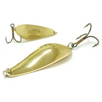 

Блесна колеблющаяся Mister Cro АТОМ, 67/22 G, 1 штука, Золотистый, Атом