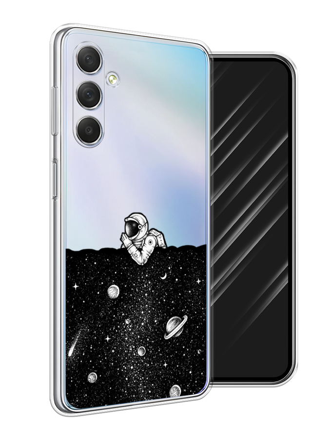 

Чехол Awog на Samsung Galaxy M54 "Космический сон", Серый, 2108250-4