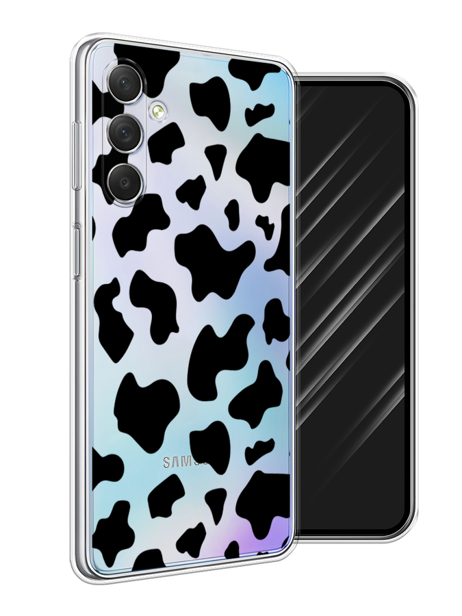 

Чехол Awog на Samsung Galaxy M54 "Пятна коровы черные", Черный, 2108250-2