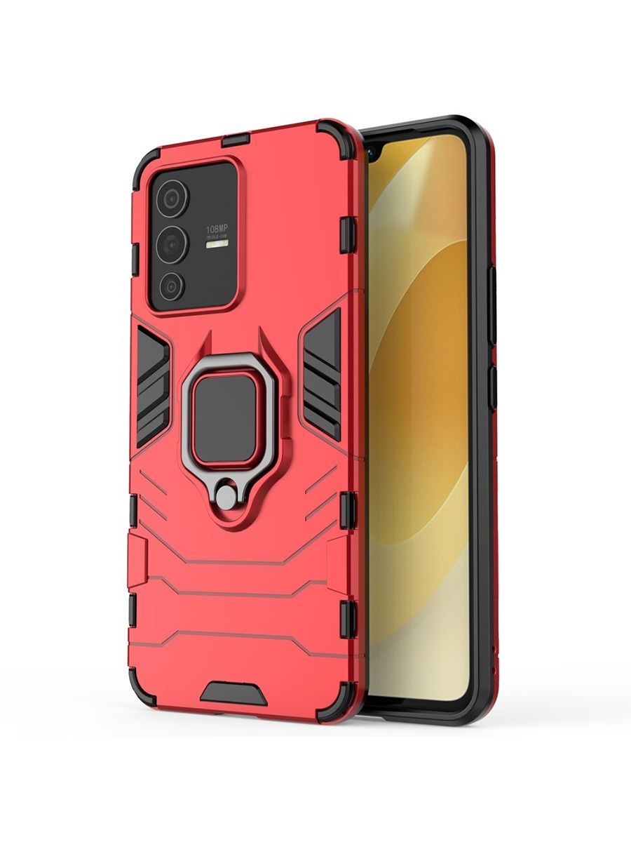 

Чехол Ring для смартфона Vivo V23 красный