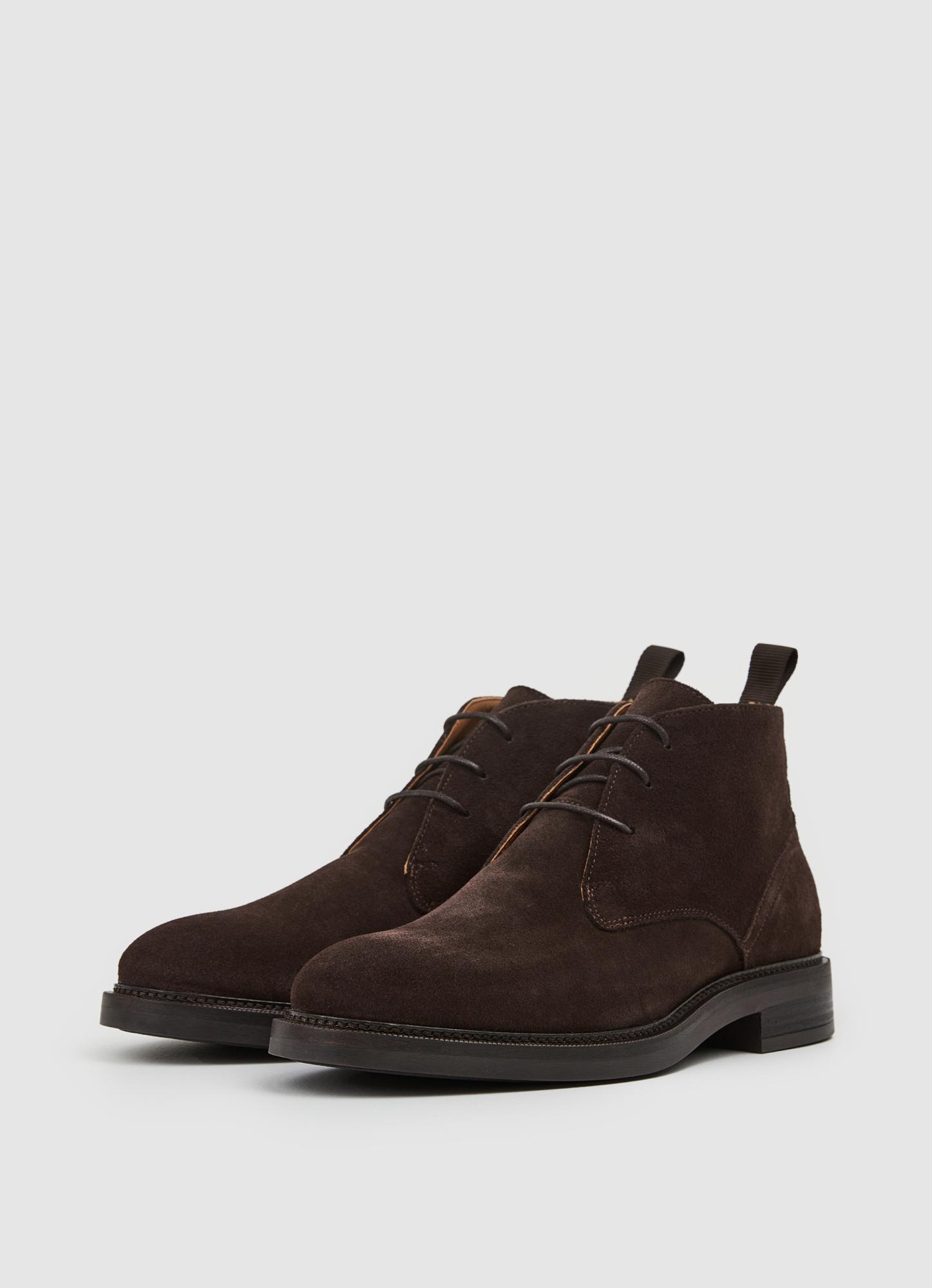 фото Ботинки мужские hackett egmont chukka hms21215 коричневые 44 eu