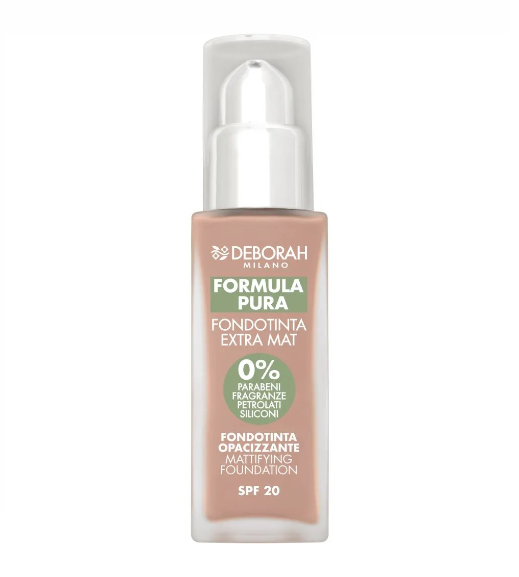 Тональная основа Deborah Milano Formula Pura Extra Mat Foundation тон 01 30мл