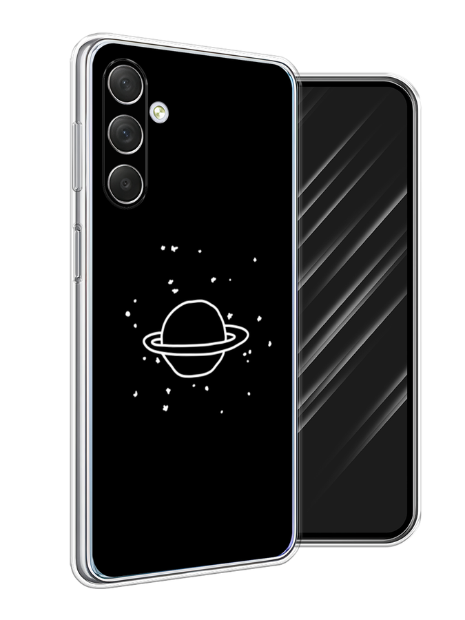 

Чехол Awog на Samsung Galaxy M54 "Дудл Юпитера", Белый;черный, 2108250-4