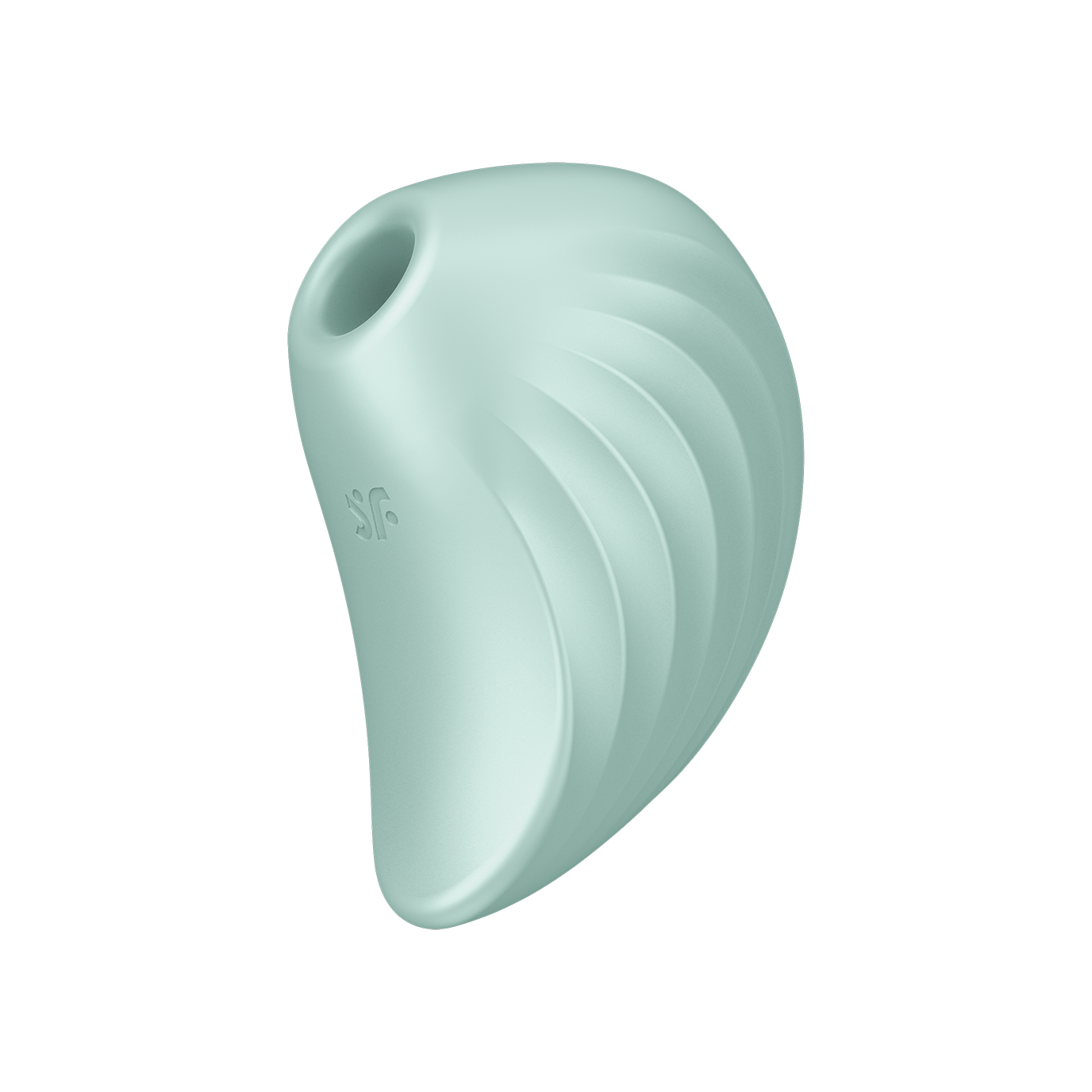 Вакуумный стимулятор клитора с вибрацией Satisfyer Pearl Diver, мятный