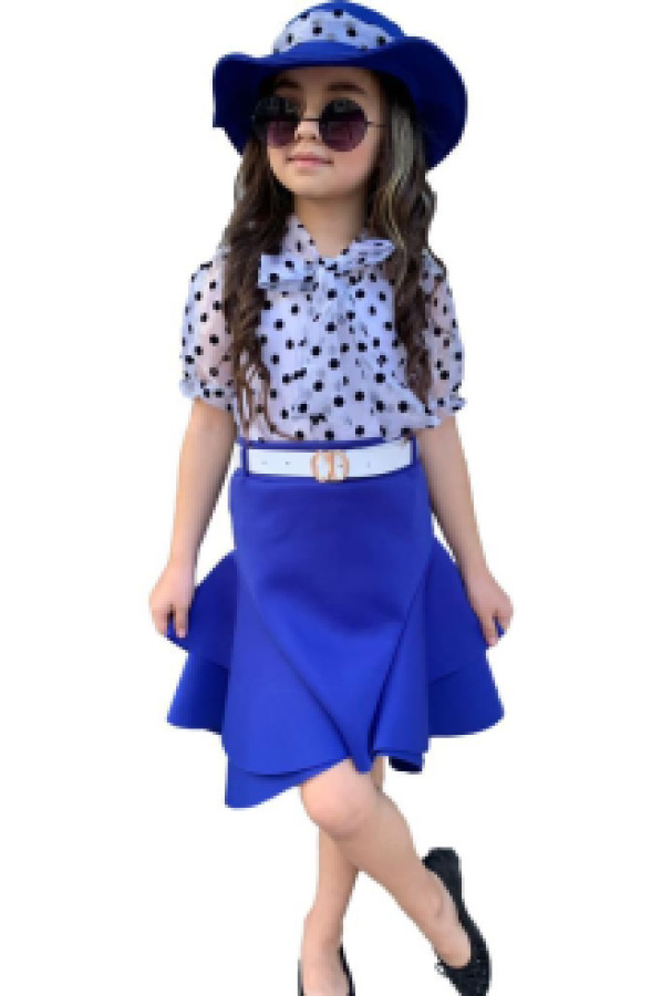 

Костюм с юбкой Ricco Tarz р. 4-5 лет Синий, 2222503005 (доставка из-за рубежа), 2222503005