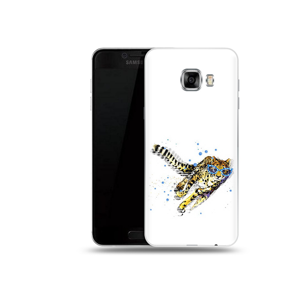 

Чехол MyPads Tocco для Samsung Galaxy C5 (2016) гепард в очках, Прозрачный, Tocco