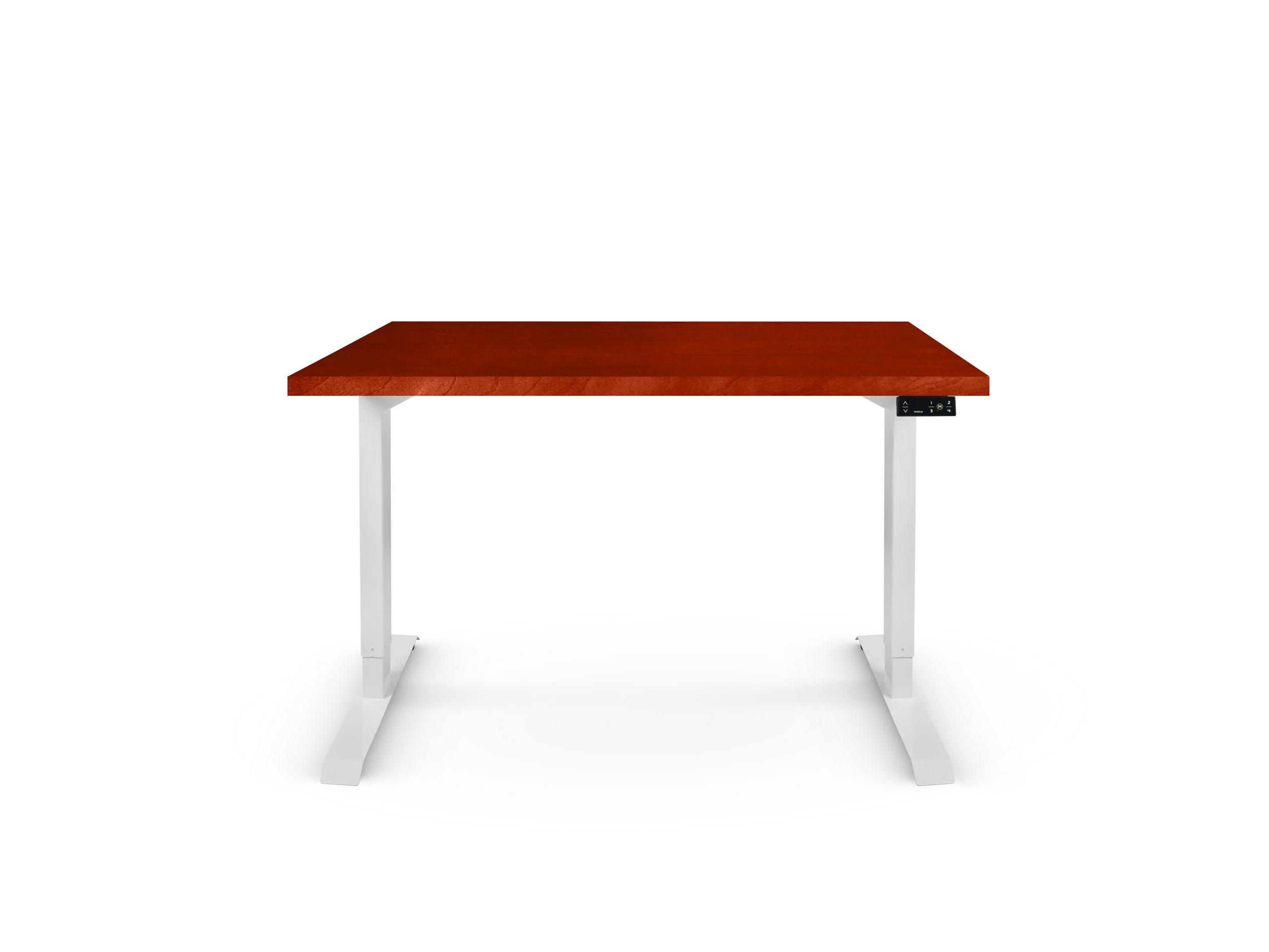 

Стол с регулируемой высотой STOLSTOYA Базальт SE22AWK12065 белый/красное дерево, БазальтБ