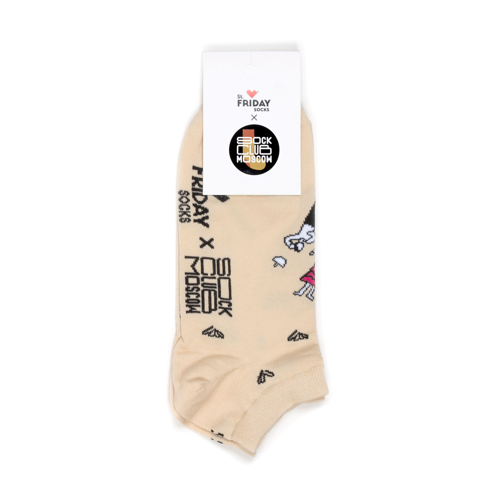 

Носки унисекс St. Friday Socks Пикник - Короткие разноцветные -46, Бежевый;черный;красный, Пикник - Короткие