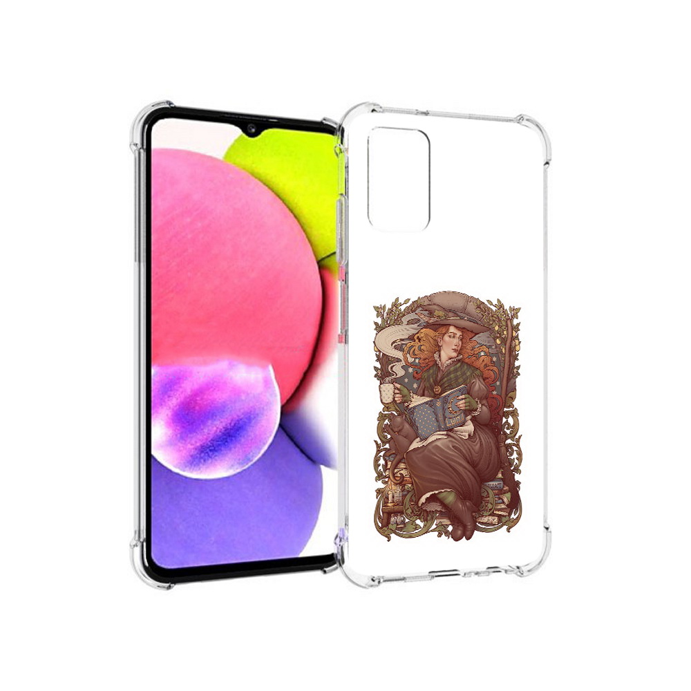 

Чехол MyPads Tocco для Samsung Galaxy A03s Женские_126 (PT162170.549.81), Прозрачный, Tocco
