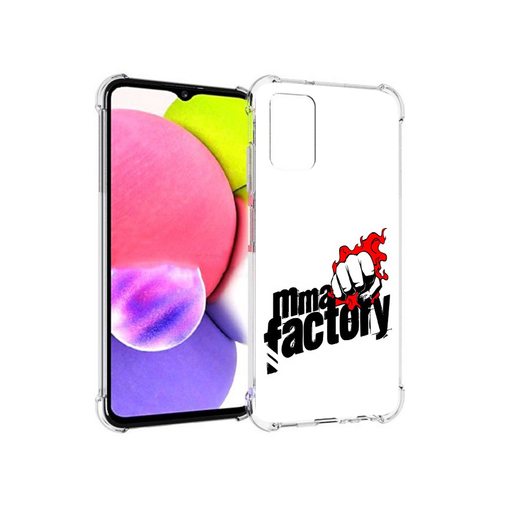 

Чехол MyPads Tocco для Samsung Galaxy A03s Единоборства ММА (PT162170.549.74), Прозрачный, Tocco