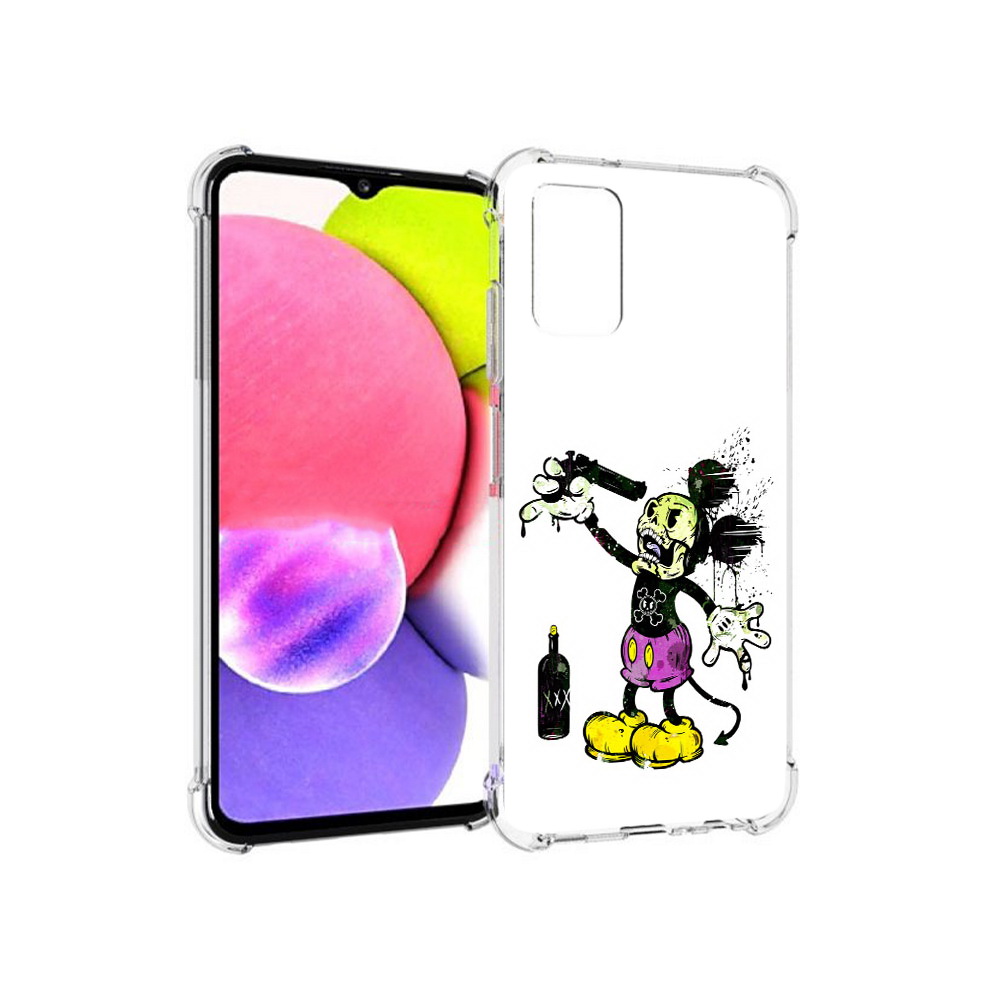 

Чехол MyPads Tocco для Samsung Galaxy A03s Драг Микки (PT162170.549.73), Прозрачный, Tocco