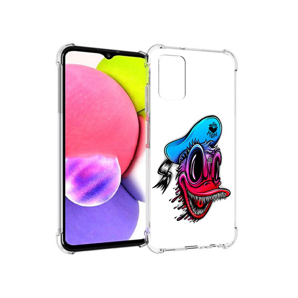

Чехол MyPads Tocco для Samsung Galaxy A03s Дональд (PT162170.549.71), Прозрачный, Tocco
