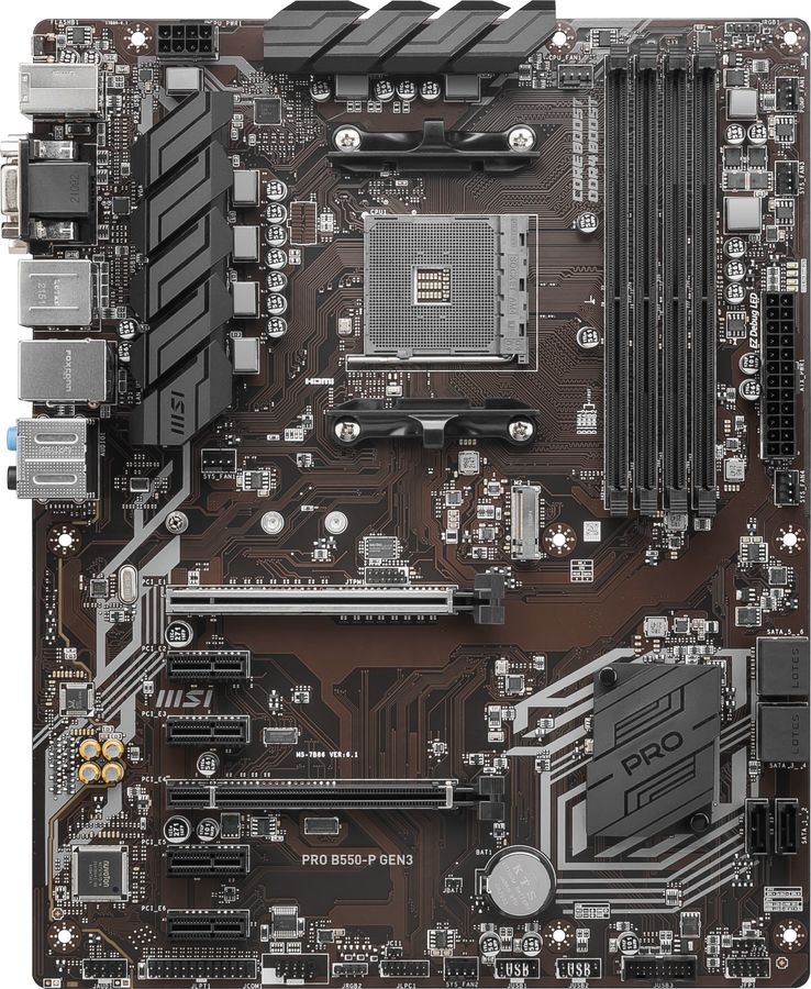 

Материнская плата MSI PRO B550-P GEN3, PRO B550-P GEN3