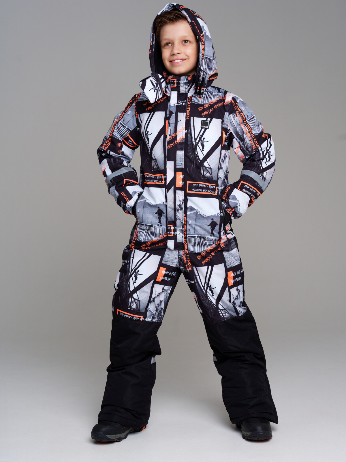 

Комбинезон детский PlayToday 32411017, разноцветный, 152, 32411017