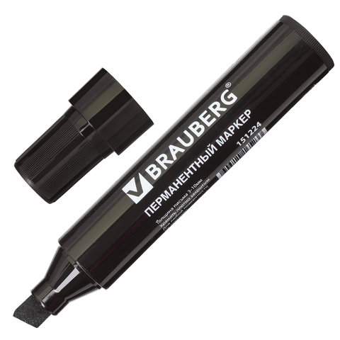 

Маркер перманентный BRAUBERG "JUMBO" арт. 151224, 10 шт., Черный