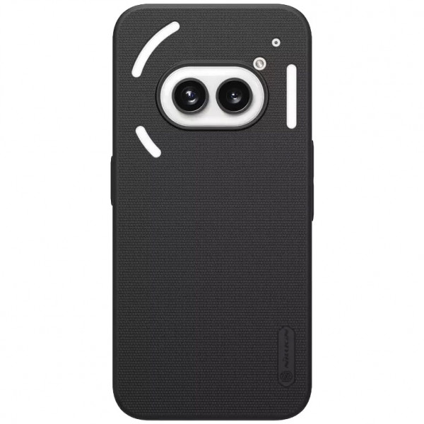 

Матовый чехол Nillkin Super Frosted Shield для Nothing Phone 2a, черный, Super Frosted Shield