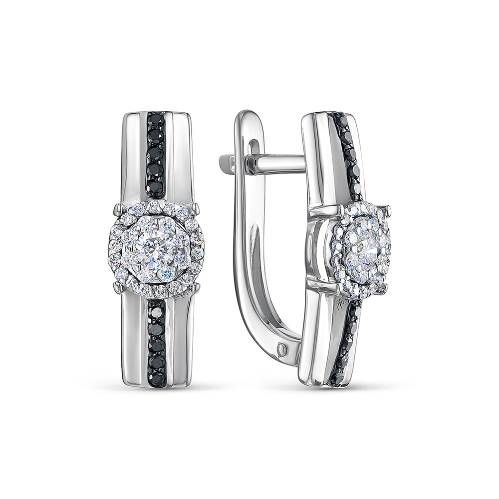 

Серьги из белого золота Vesna jewelry 21936-256-142-00, бриллиант, 21936-256-142-00