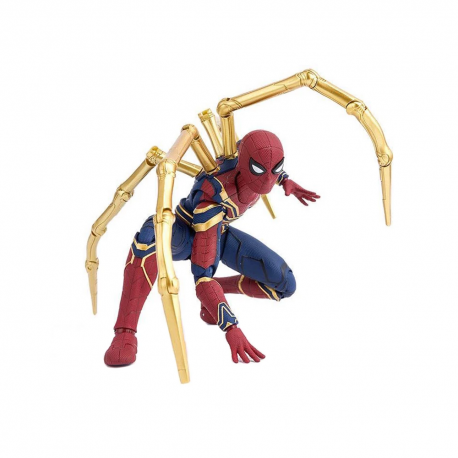 Фигурка Железный Человек-паук Iron Spider-man (аксессуары, 14 см)