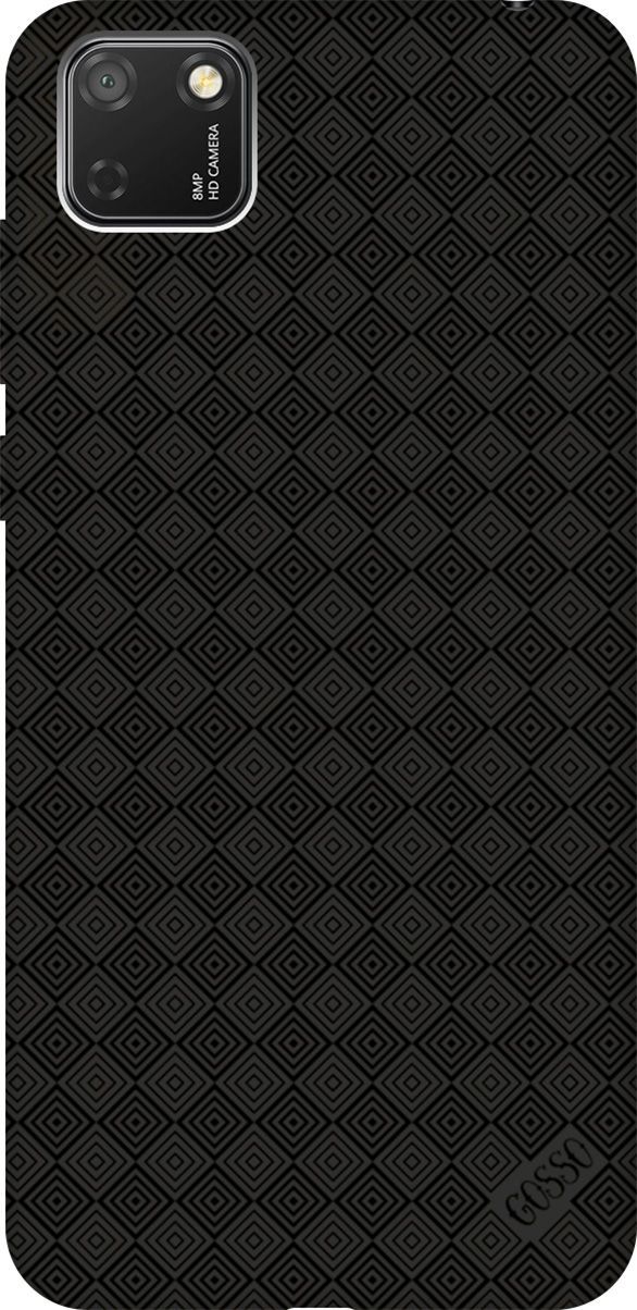 

Чехол на Honor 9S/Huawei Y5P с принтом "Magic Squares" черный, 131