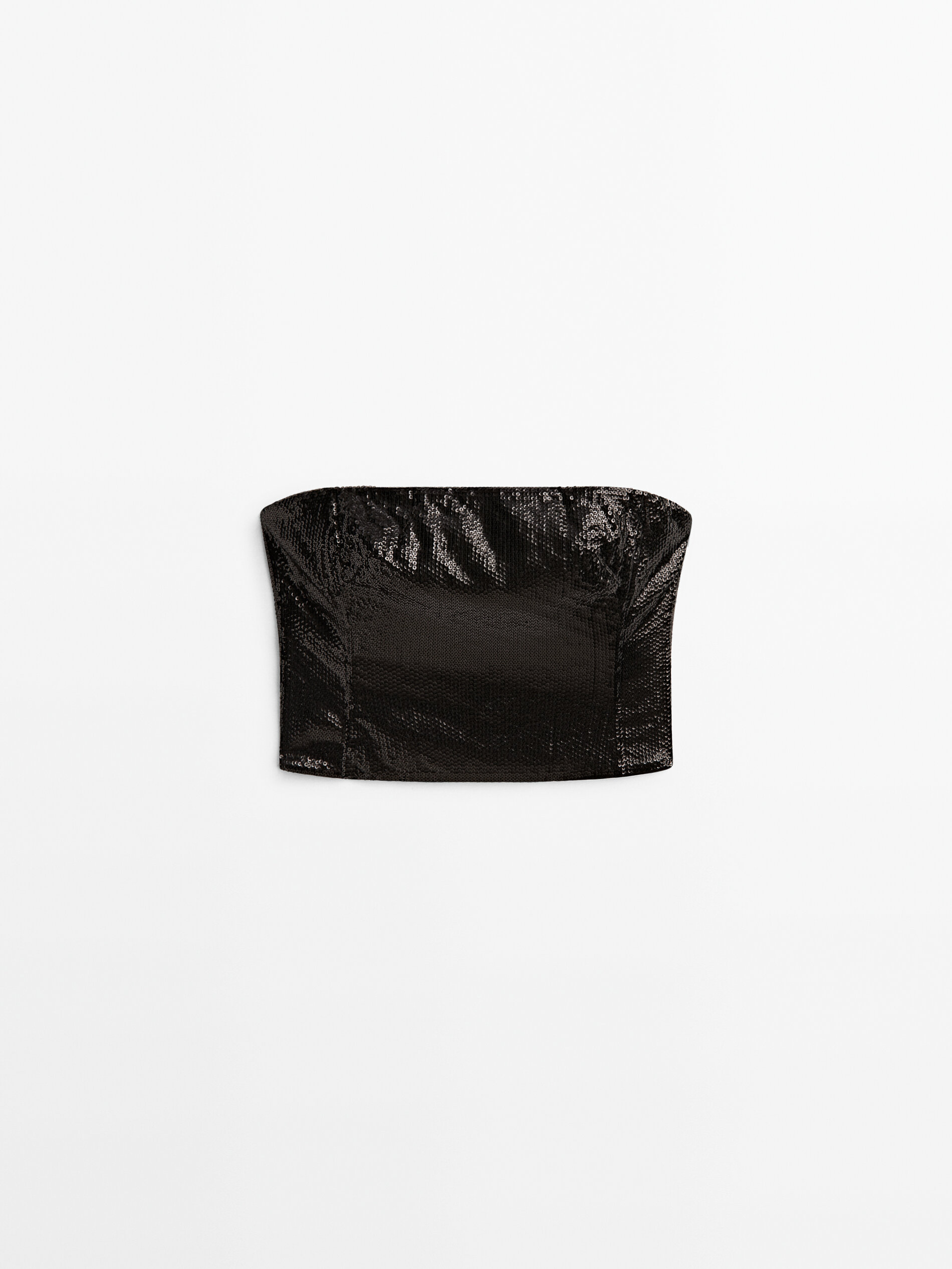 

Топ женский Massimo Dutti 05196520800 черный L, 05196520800