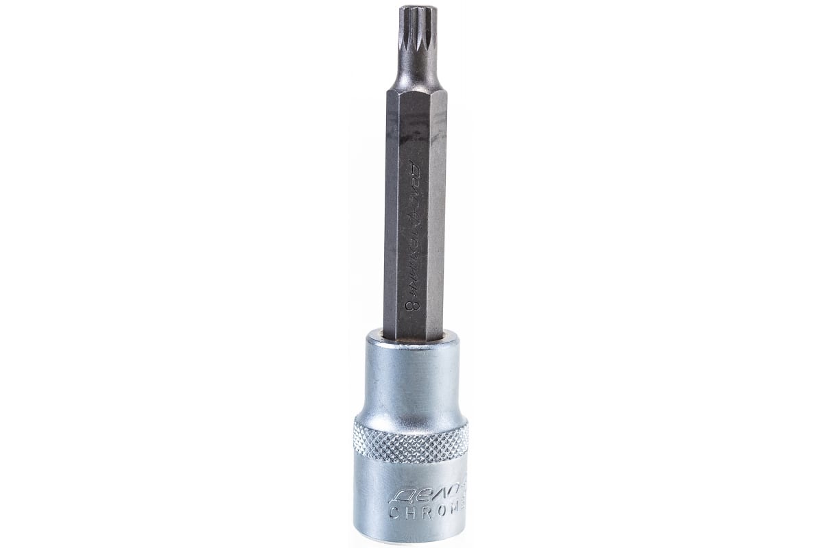 

Головка Со Вставкой 1/2 Spline M8 L=100мм Дт/100/10 Дело Техники арт. 625458