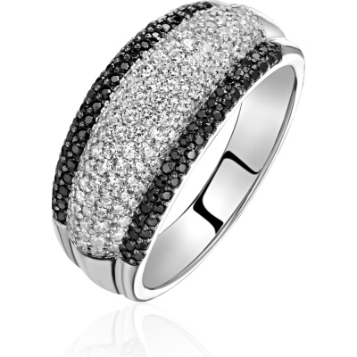 

Кольцо из серебра р.  Эстет 01К2514128-1, фианит, 01К2514128-1