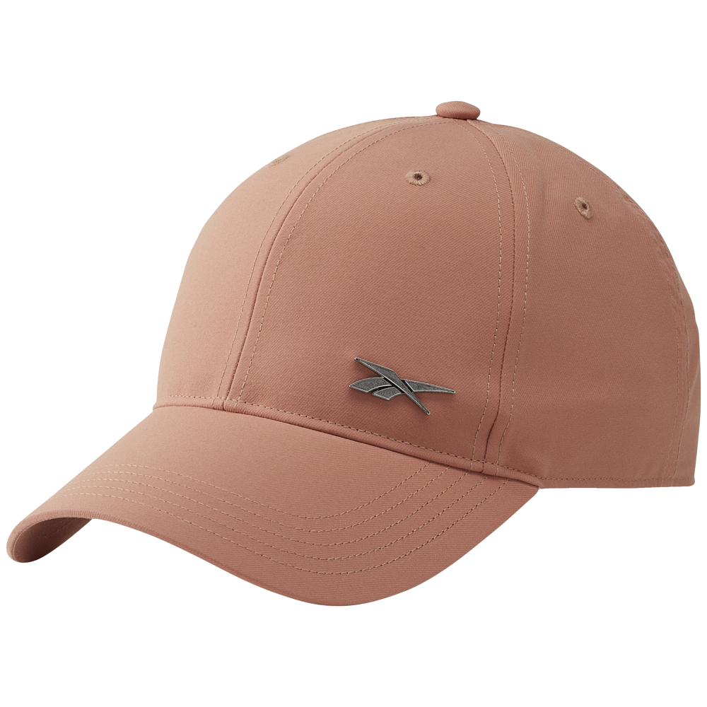 фото Бейсболка мужская reebok te badge cap оранжевая р.56-58