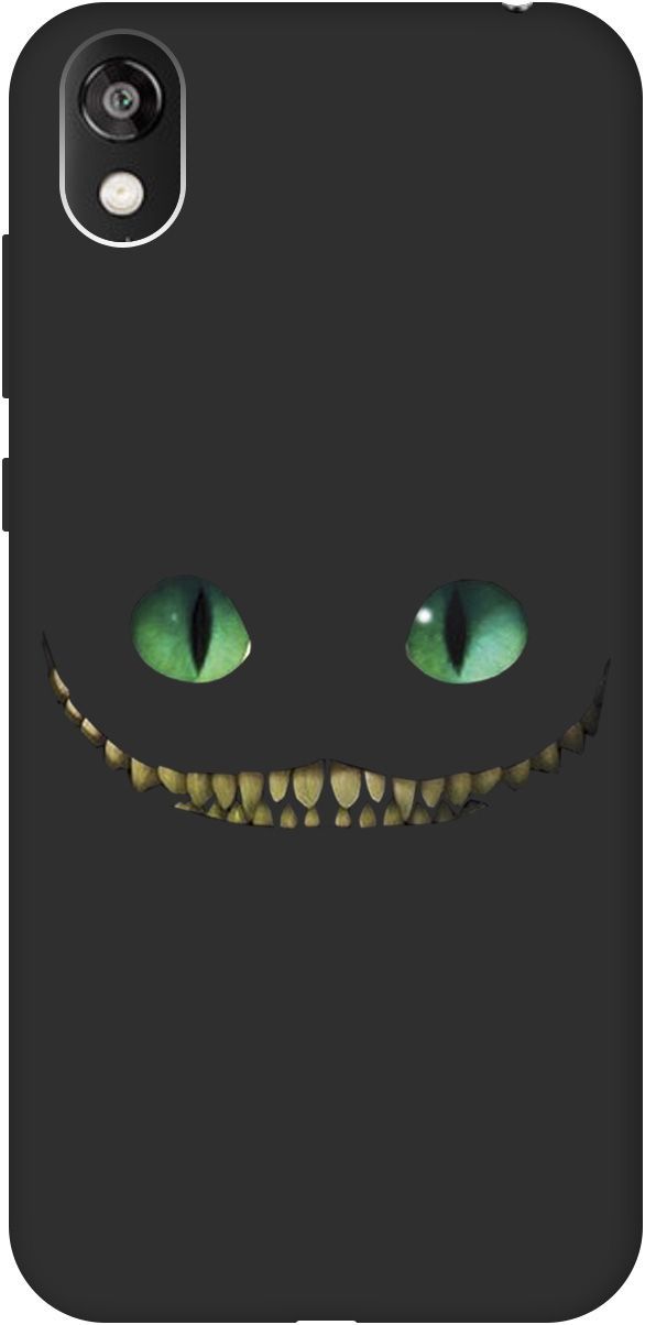 

Чехол на Honor 8S/Huawei Y5 (2019) "Cheshire Cat" черный, Черный;зеленый, 607