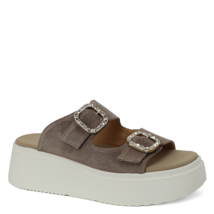 

Шлепанцы женские Giovanni Fabiani S23719 коричневые 40 EU, S23719