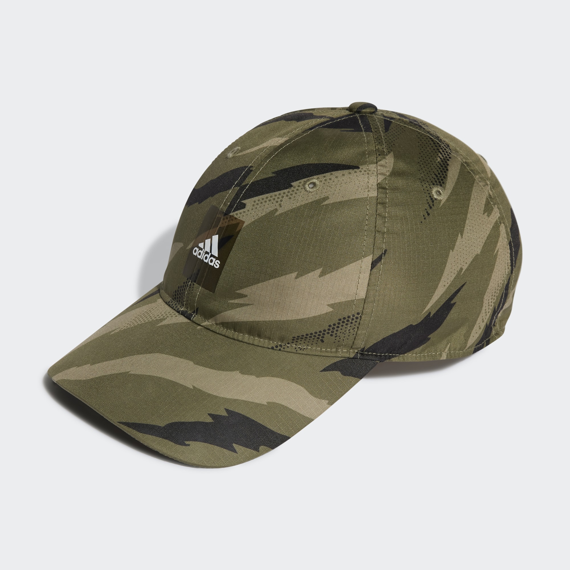 фото Бейсболка мужская adidas lt camo cap зеленая р.55-56