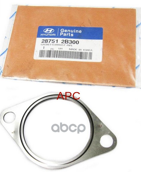 

Прокладка Глушителя Ceed (2007>) Hyundai-KIA арт. 287512B300