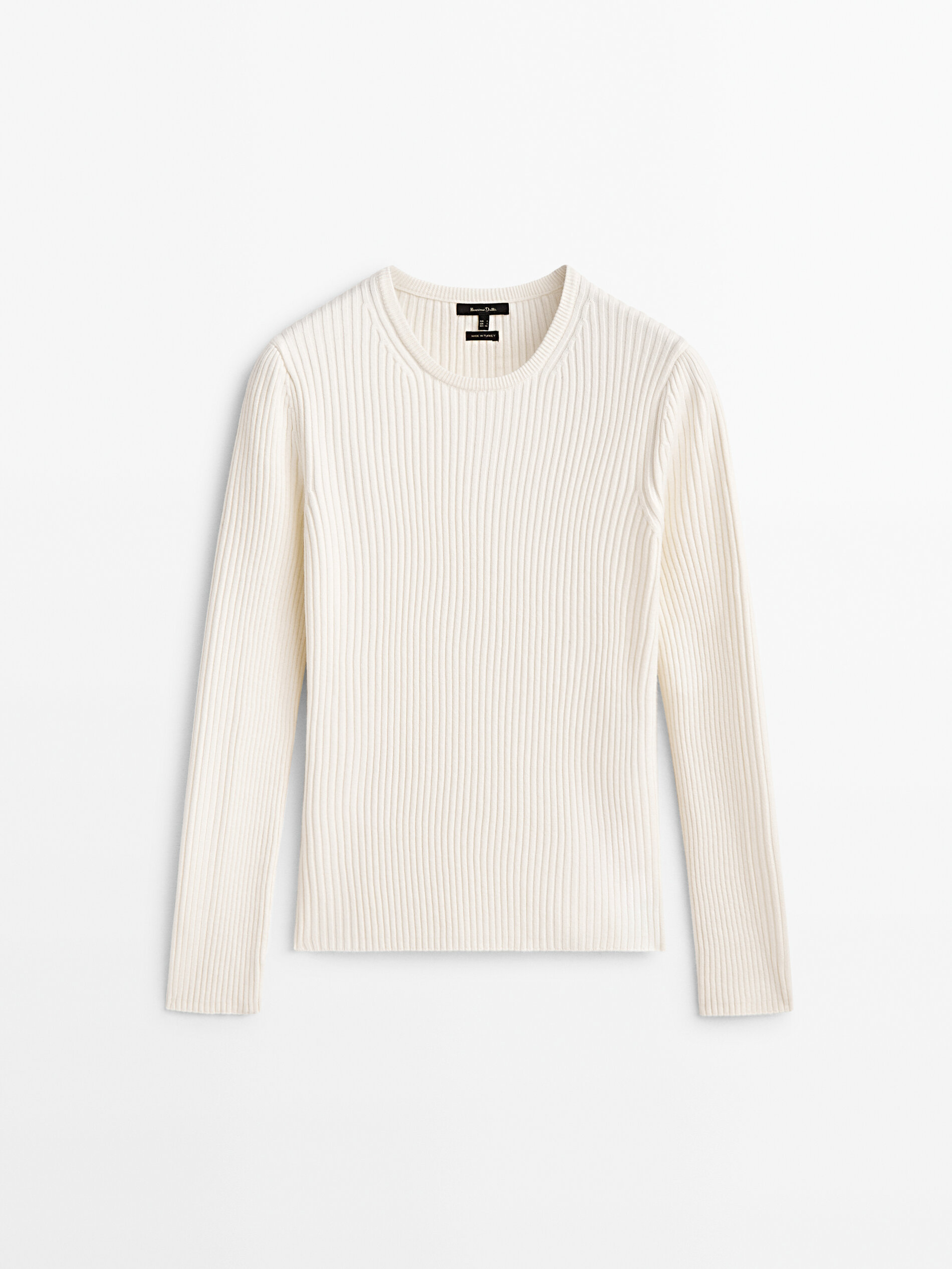 

Джемпер женский Massimo Dutti 05679676712 белый L, 05679676712