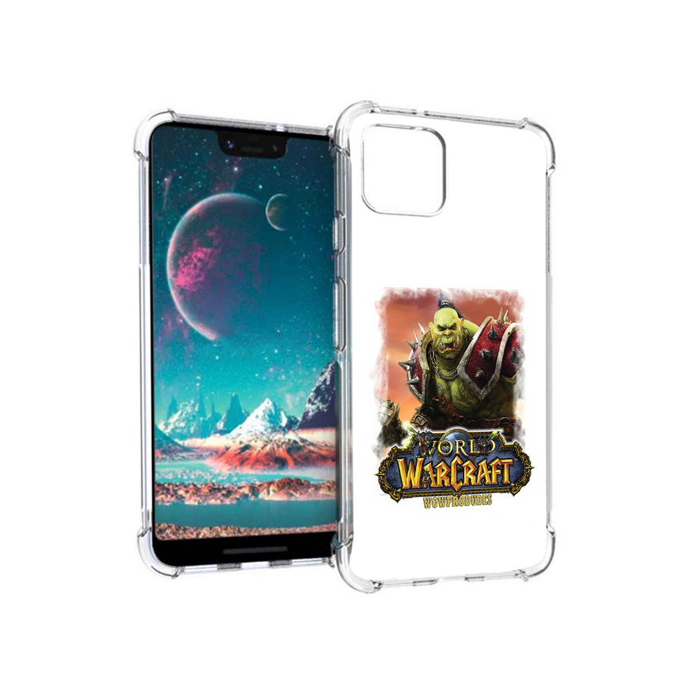 

Чехол MyPads Tocco для Google Pixel 4 Варкрафт, Прозрачный, Tocco