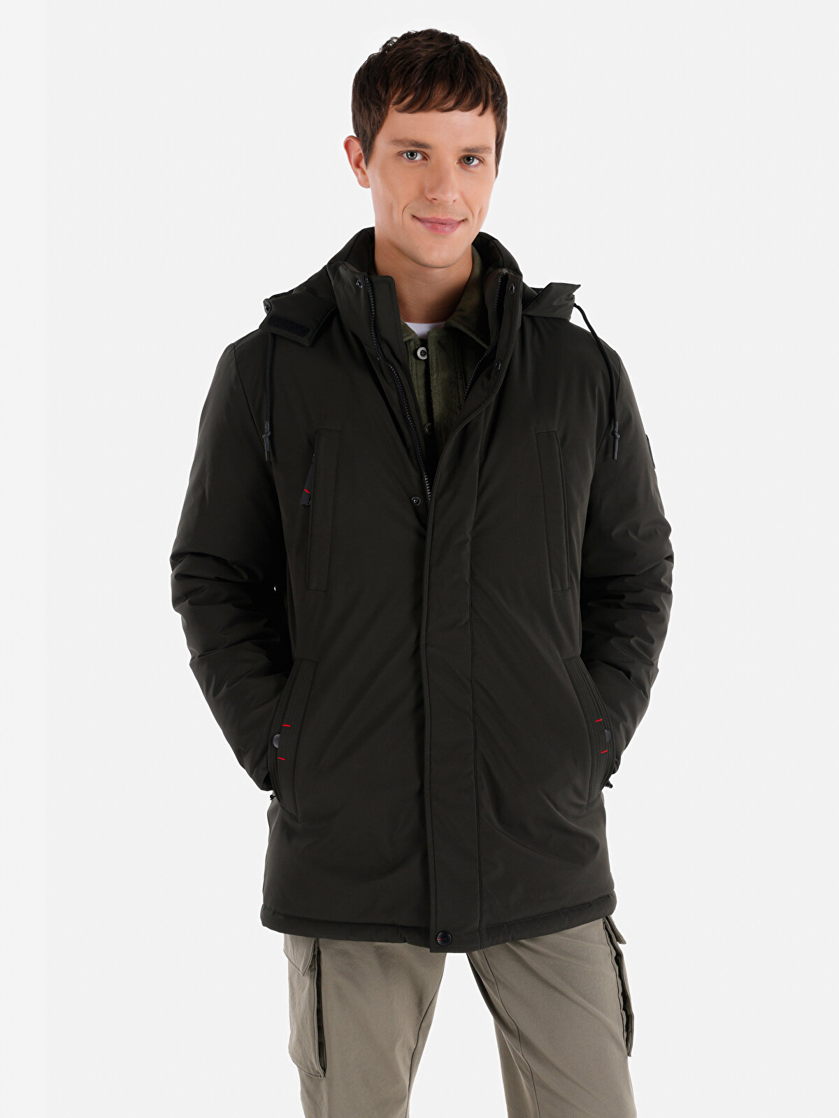 

Куртка мужская Colin's CL1065862 черная 2XL, Черный, CL1065862