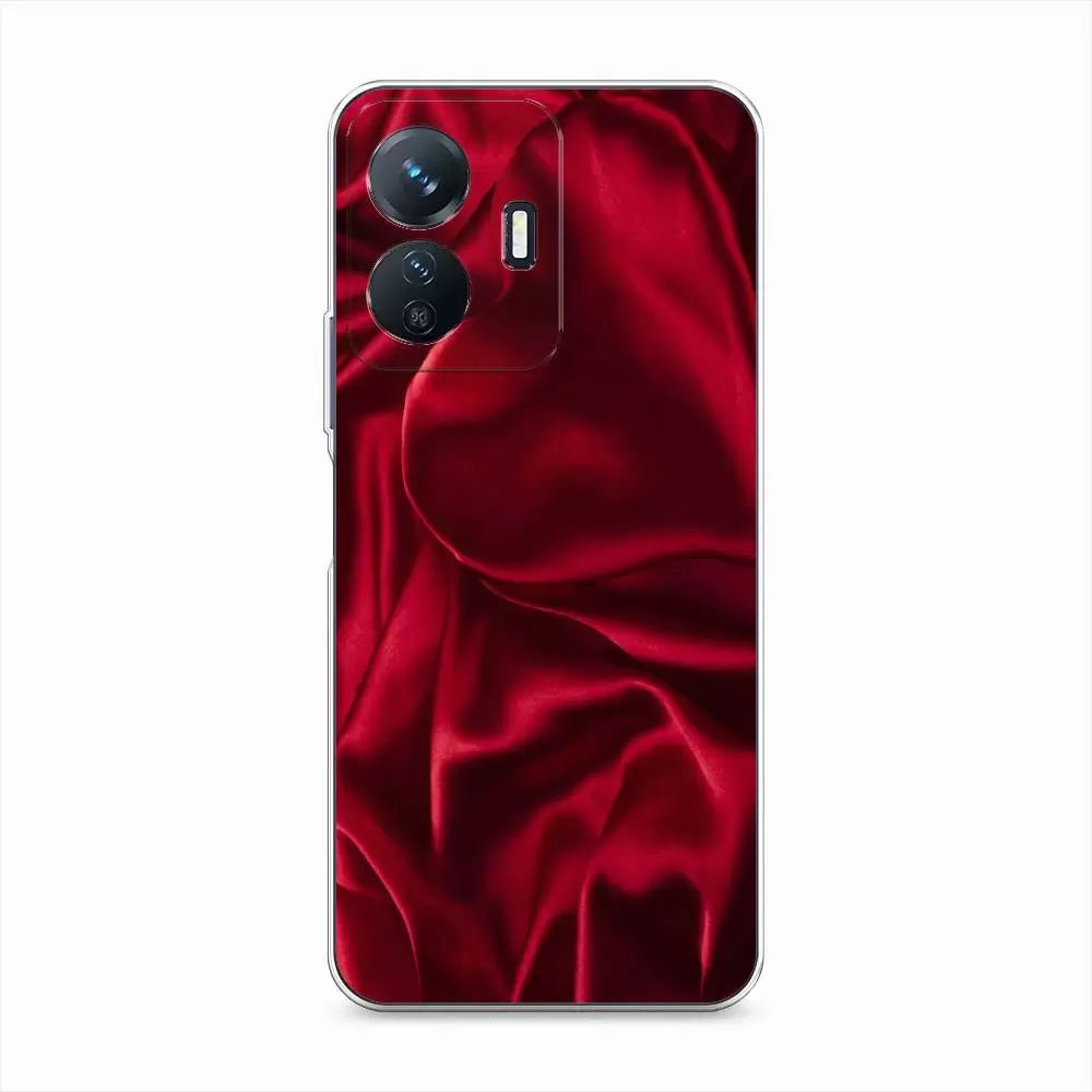 

Чехол Awog на Vivo Y77e "Текстура красный шелк", 267350-3
