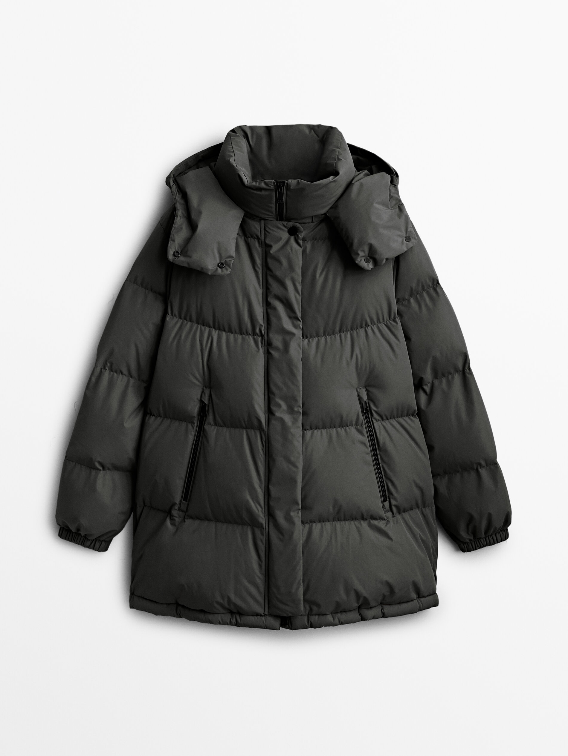 

Куртка женская Massimo Dutti 06705807800 черная L, 06705807800
