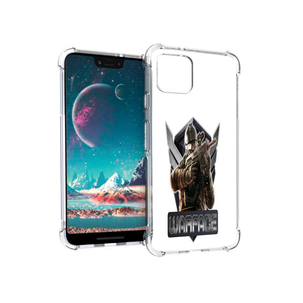 

Чехол MyPads Tocco для Google Pixel 4 игра про войну, Прозрачный, Tocco
