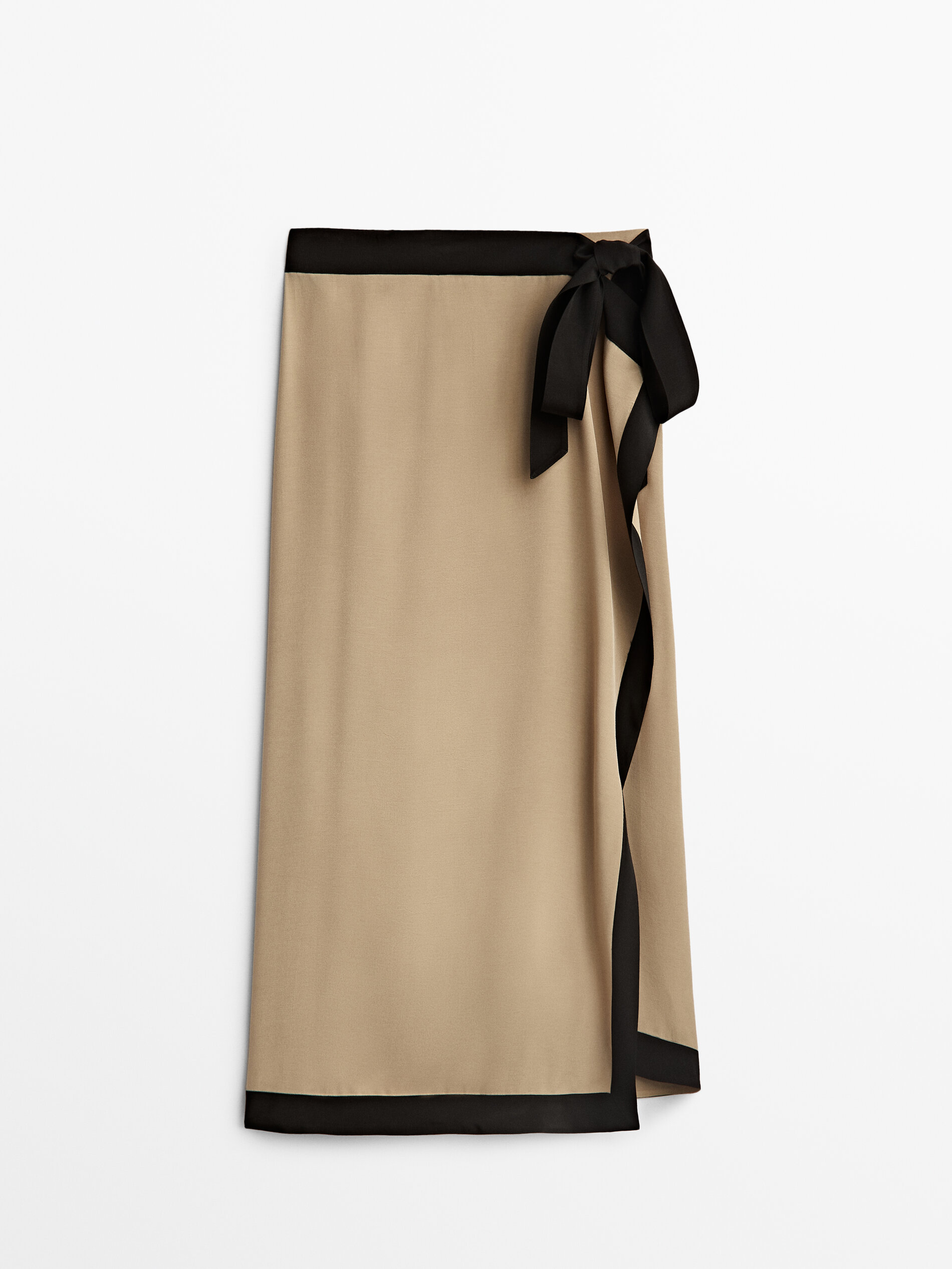 

Юбка женская Massimo Dutti 05286834705 бежевая XS, 05286834705