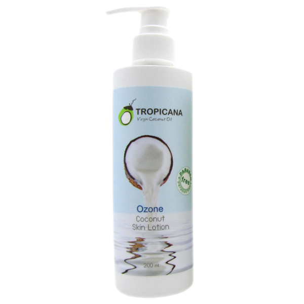 фото Лосьон для тела tropicana озон coconut skin lotion ozone, 200 мл