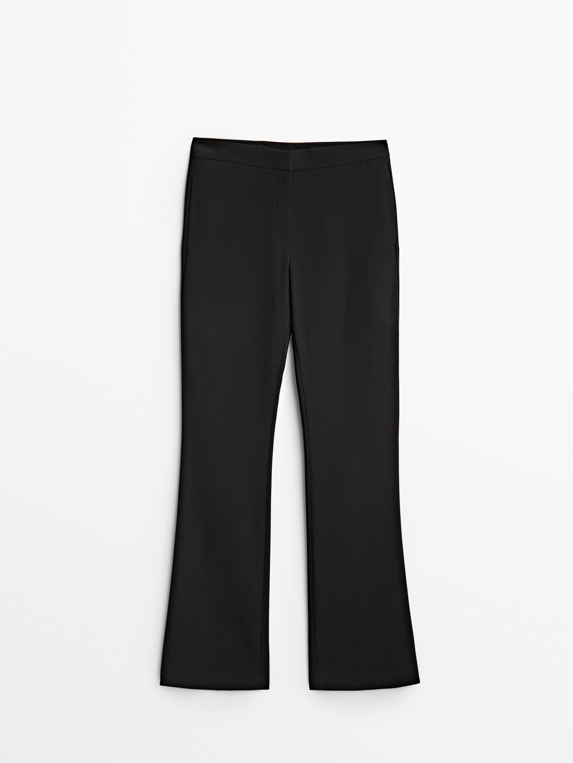 

Брюки женские Massimo Dutti 05030520800 черные 42, 05030520800