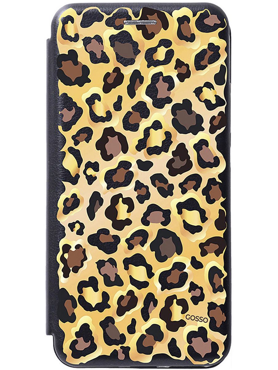 

Чехол на Honor 8S/Huawei Y5 (2019) "Cheetah" черный, Черный;коричневый, 480