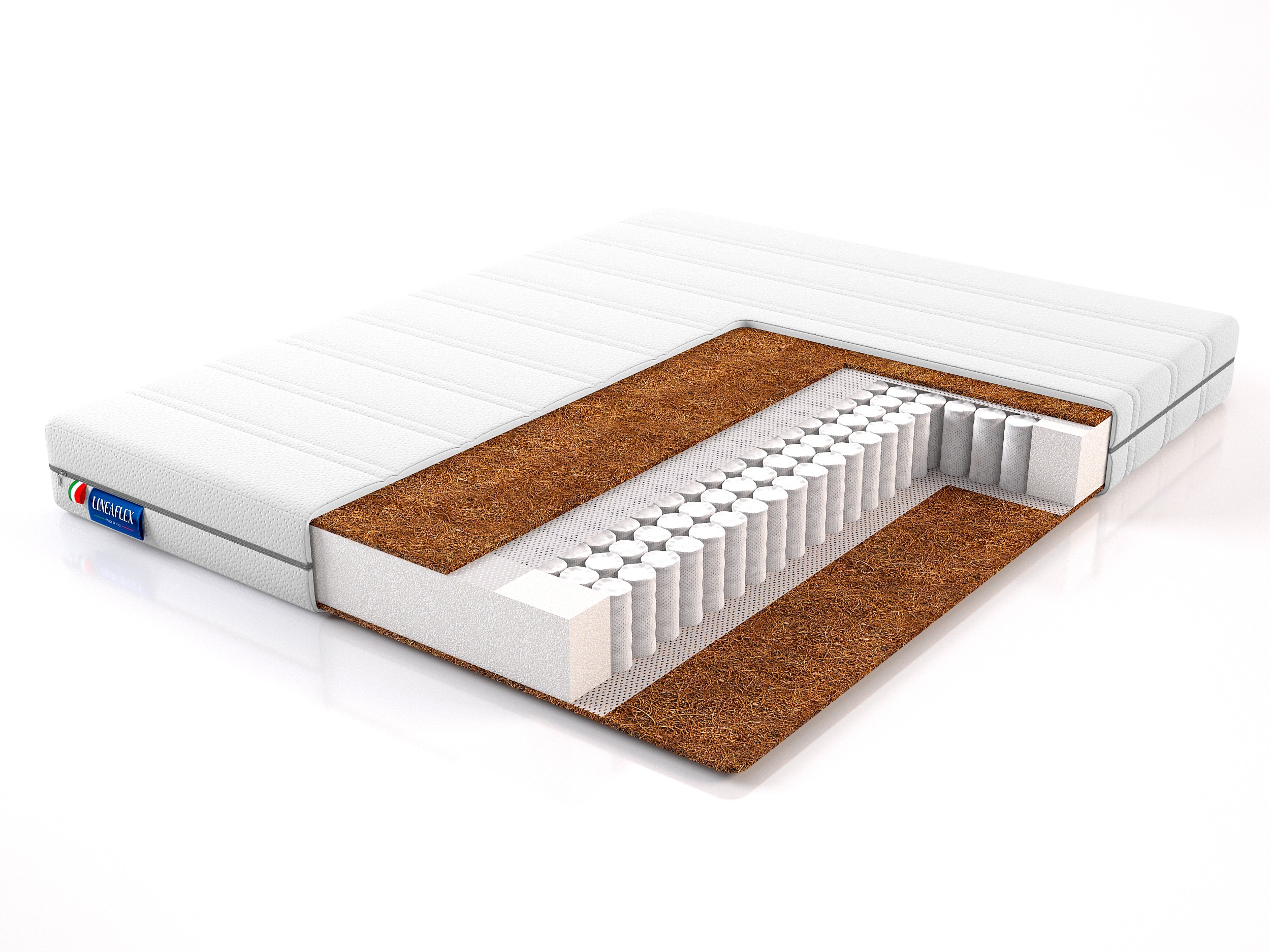 

Матрас Lineaflex Medeo 140x200, Белый, Medeo