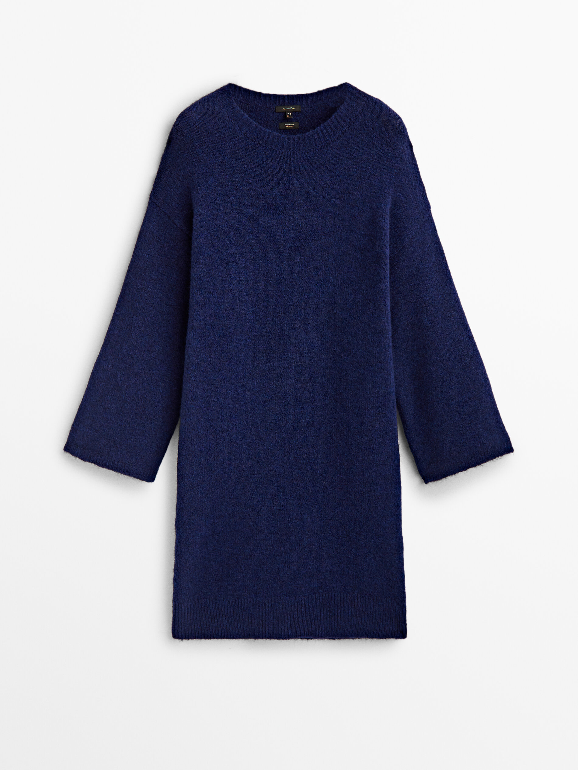 

Платье женское Massimo Dutti 06628647430 синее L, 06628647430