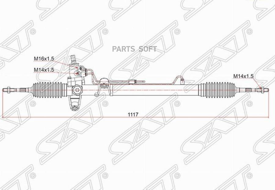 Рулевая рейка cr v rd1. 53601-S10-a01. Рулевая рейка sat. Рейка sat. 53601s9ae04.