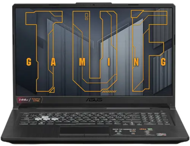 

Ноутбук ASUS TUF Gaming A17 FA706NF-HX031 черный (90NR0JH5-M001X0), TUF Gaming A17 FA706NF-HX031 черный