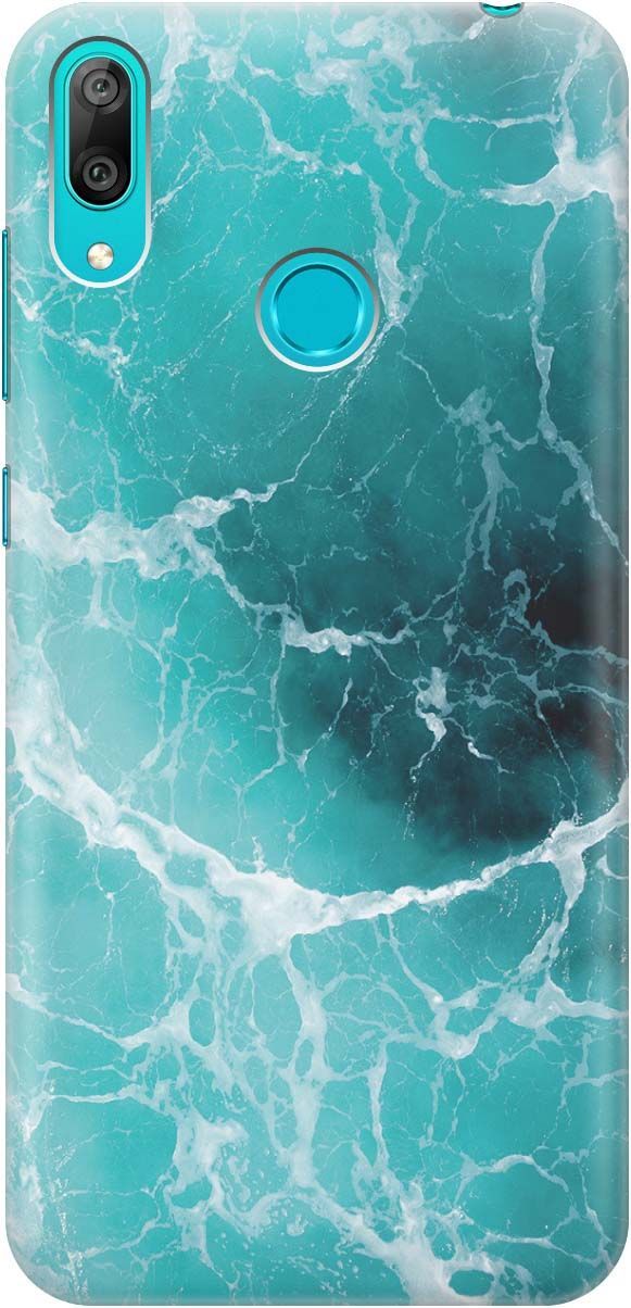 

Силиконовый чехол на Huawei Y7 (2019) с принтом "Лазурный океан", 368