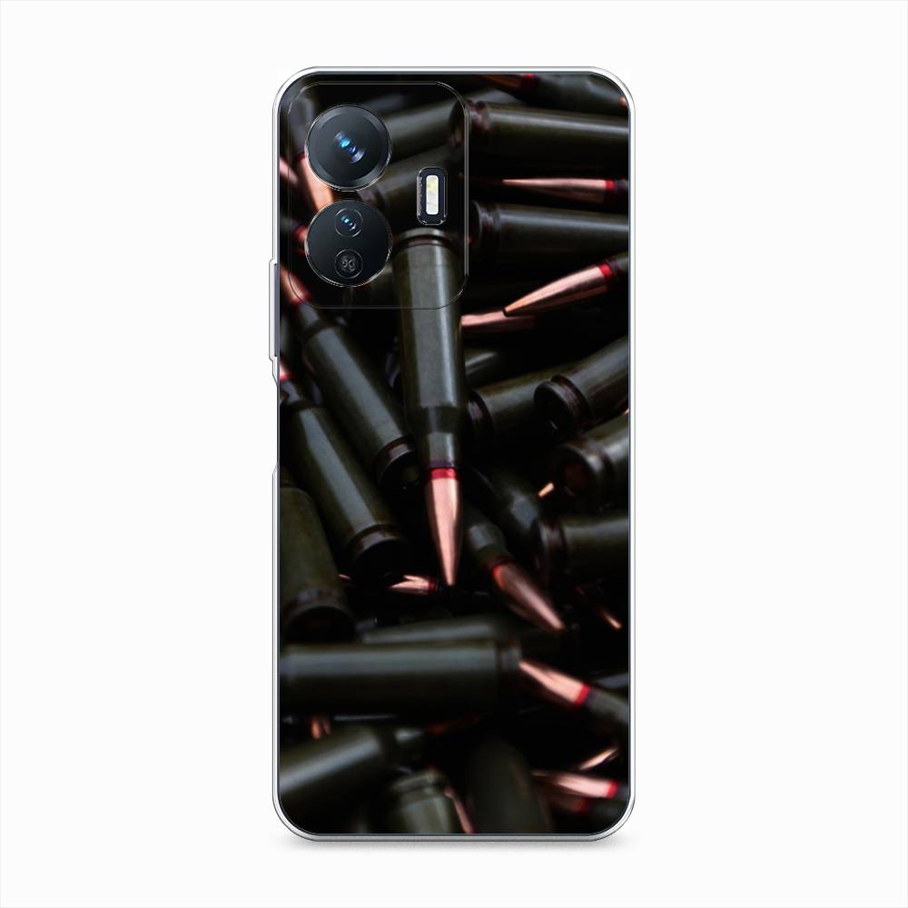 

Чехол Awog на Vivo Y77e "Пули черные", 267350-5