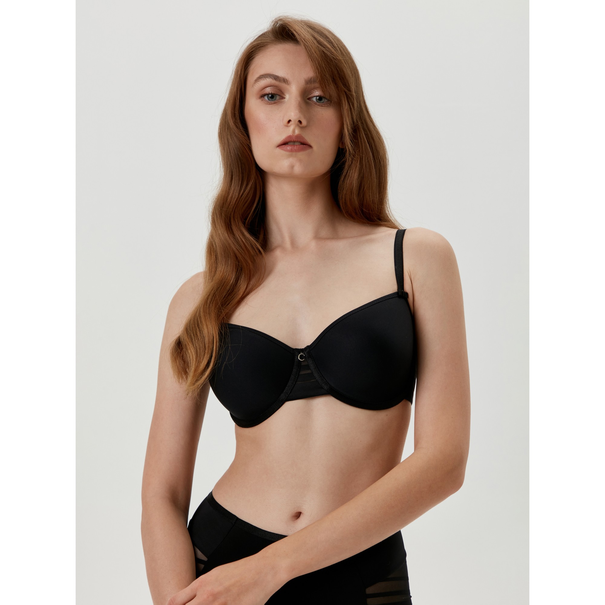 

Бюстгальтер женский Conte Lingerie RB4046 черный 70F, RB4046